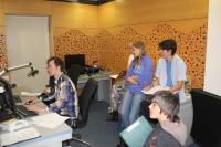 Návštěva žáků v rozhlase (19/05/2015)