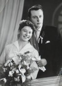 15-svatba s Josefem Ehrenbergerem r.1962