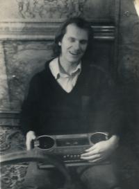 Brno, kde pamětník studoval a pracoval, a zároveň dělal tajný noviciát a studoval tajně teologii,  1982-1983