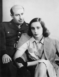 Taťána Lukešová with her father