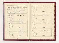 Studijní průkaz Karla Hoška