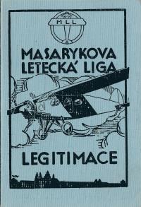 Letecká legitimace Karla Hoška