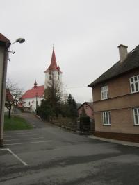 Kostel svatého Jana Křtitele v Palkovicích