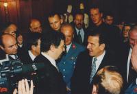 Nagy met with Chancellor Gerhard Schröder, 1999 September 10