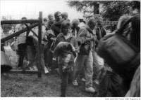 The refugees break through the iron curtain, 19 August 1989