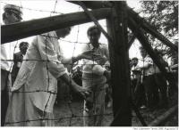 The door opening to the Pan-European Picnic