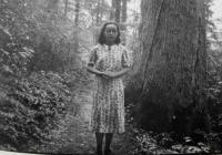 Anna v pralese Razula u Léskového v Javorníkách, 1942
