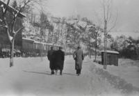 V pracovním táboře Glashütte I., 1943