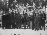 Krajská politická škola ve Zlíně, v čele učitel - komunista navrátivší se z Kanady, 1946