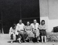 Work group of Anna - Cooperative Society Vítkov, cca 1950