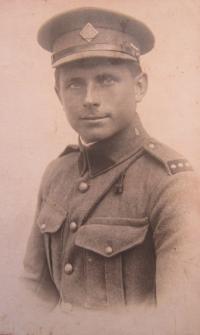 Otec Pavel Cvinček, který zemřel čtrnáct dní po narození pamětníka