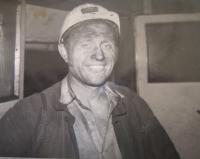 Pavel Tunák in a coal mine