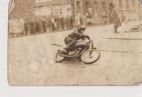 Václav Brůna na závodě v Mostě