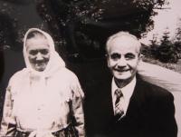 His father Josef and his stepmother Františka
