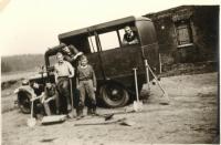 totálně nasazení pro hašení požárů v Kielu 1943