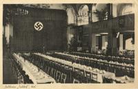 sál hotelu Eichhott - později noclehárna totálně nasazených v Kielu