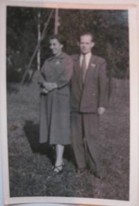 Rodiče Božena a Herbert Hübnerovi