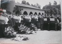 Pohřeb obětí 21. 8. 1968 v Liberci