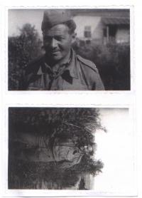 desátnik E. Jucker u Buzuluku