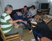 Pamětnice se studenty ZŠ J. A. Komenského