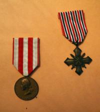 Vyznamenání otce Jiřího Pujmana