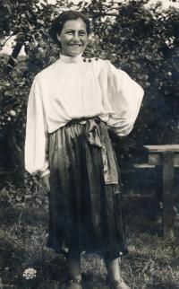 Maminka Aranka Roubíčková