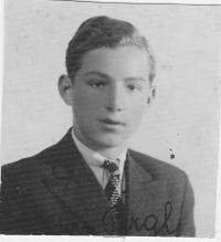 Jiří Pergl čtrnáctiletý