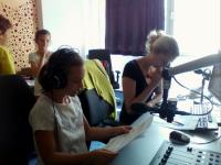 Children from the project Ours Neigbours Stories in Czech Radio