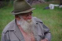 Návštěva Miroslava Surovce se skautským táborem 24. července 2014