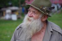 Návštěva Miroslava Surovce se skautským táborem 24. července 2014