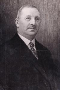 Dědeček Isidor Reich, 1935