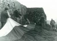 Hello Europe. Installation of the Czechoslovak tricolour