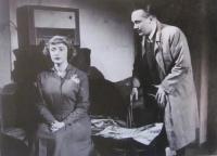 With her husband at that time Ernest Strednanský