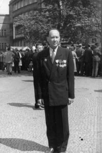Miloslav Meloun, 1955, May Day at Václavské náměstí Square