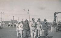 Photograph from world war II period (presumably Luftschutz training)