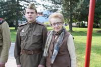 Zoe Klusáková Svobodová  - pietní akt Hlučín 29. 4. 2009