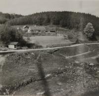 Cottage Rybník near Častá village, where Michal Mihálik was hiding flyers