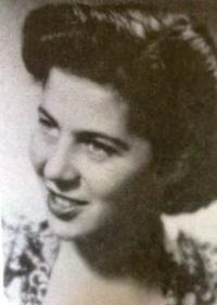 Eva Erbenová v roce 1948