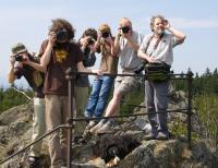 Jan Pohribný na fotosemináři na Bobešově Boudě