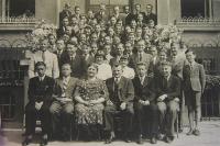 Students of the American Home (Mr. and Mrs. Forman in the centre in the front row)