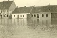 Záplavy v Mušově v roce 1942
