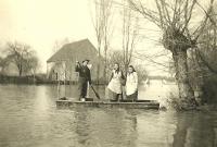 Záplavy v Mušově v roce 1942