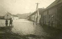 Záplavy v Mušově v roce 1942