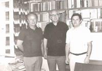 S J. Šebelou a M. Trávníčkem v N. Hrozenkově, 1986