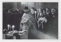 x20 - Vladimír Petřek oddává židovský pár před jeho emigrací do jižní Ameriky (cca 1939)