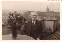 The last photo of grandfather Josef Reinl (August 1948). He died in October of the same year