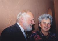 Libuše Šilhánová a manžel Věněk Šilhán