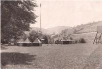 tábořiště 18. oddílu, nejspíš 1935