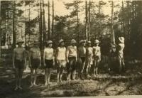 Scout camp in 1940