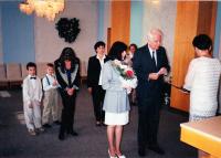 Svatba s Janem Rottem 1998